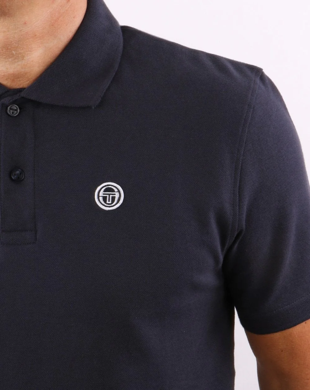 Sergio Tacchini Corso Polo Shirt Navy - Image 2