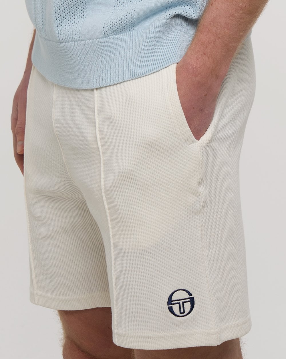 Sergio Tacchini Court Shorts Gardenia - Image 3