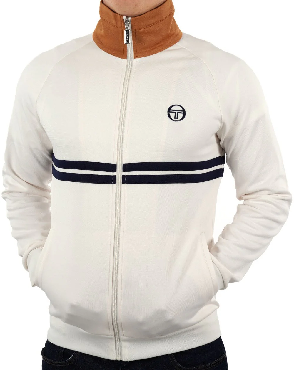 Sergio Tacchini Dallas Track Top Gardenia - Image 4