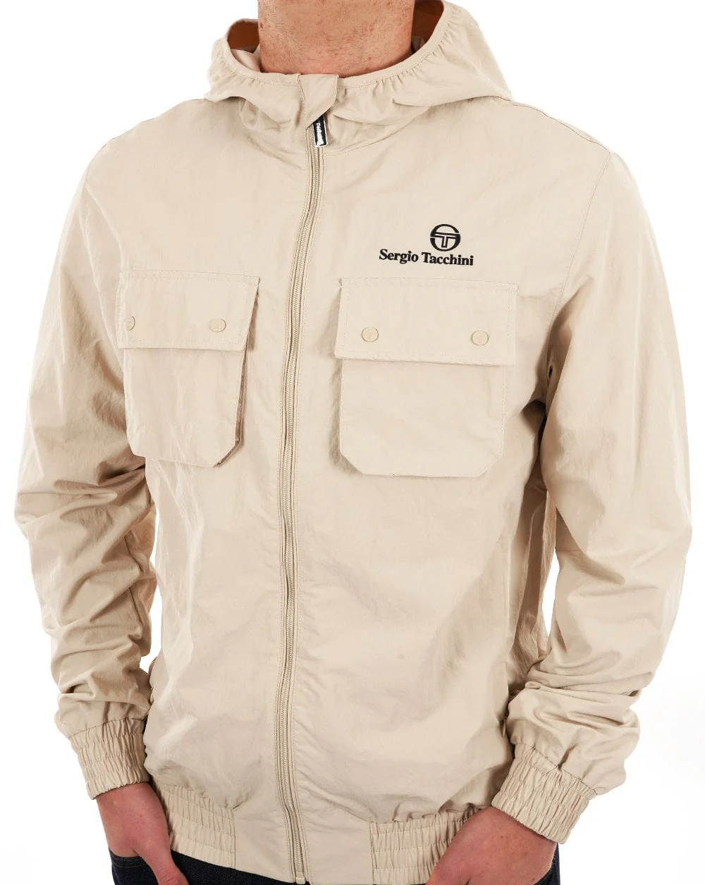 Sergio Tacchini Demonte Jacket Stone - Image 5