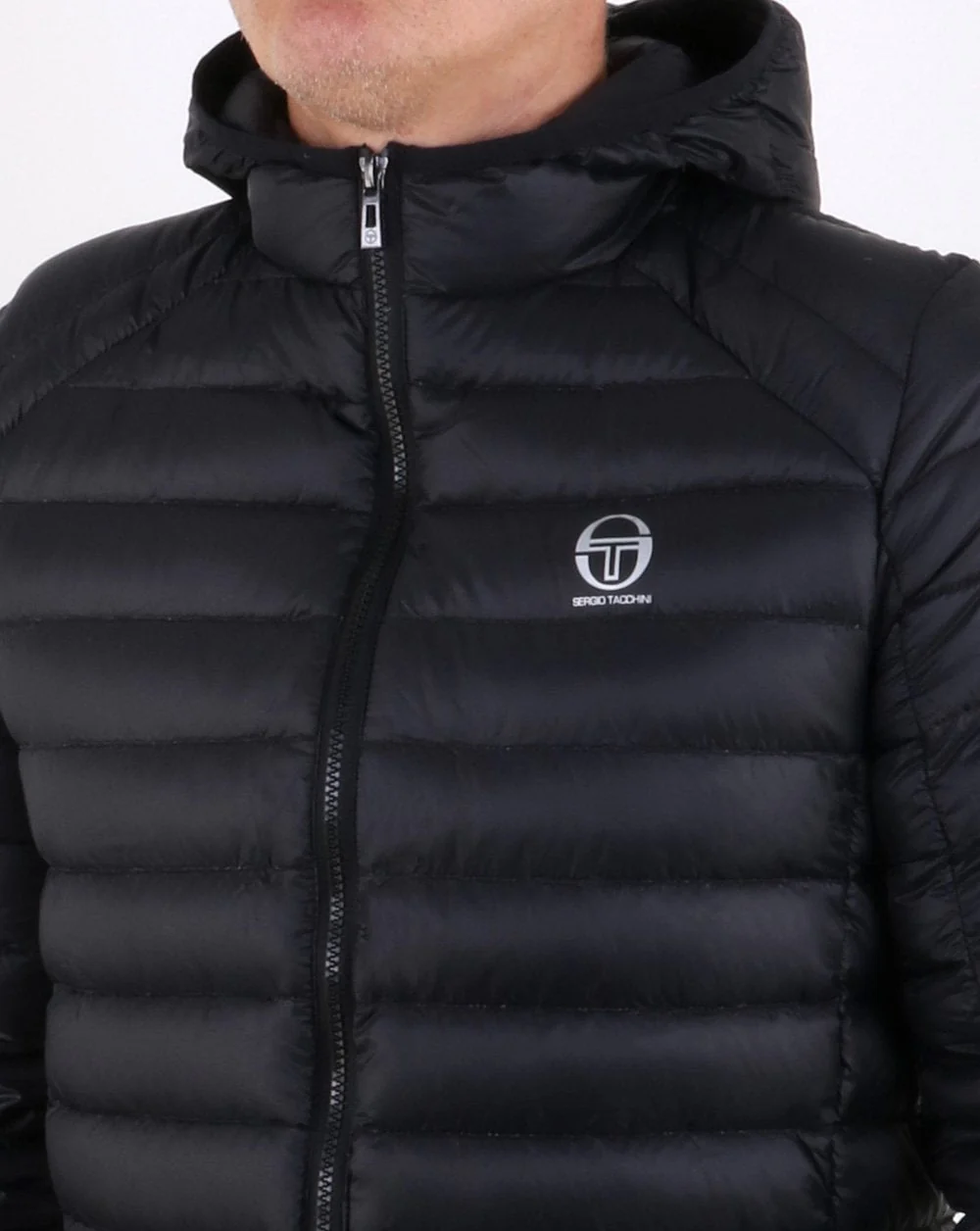 Sergio Tacchini Down Jacket Black - Image 3