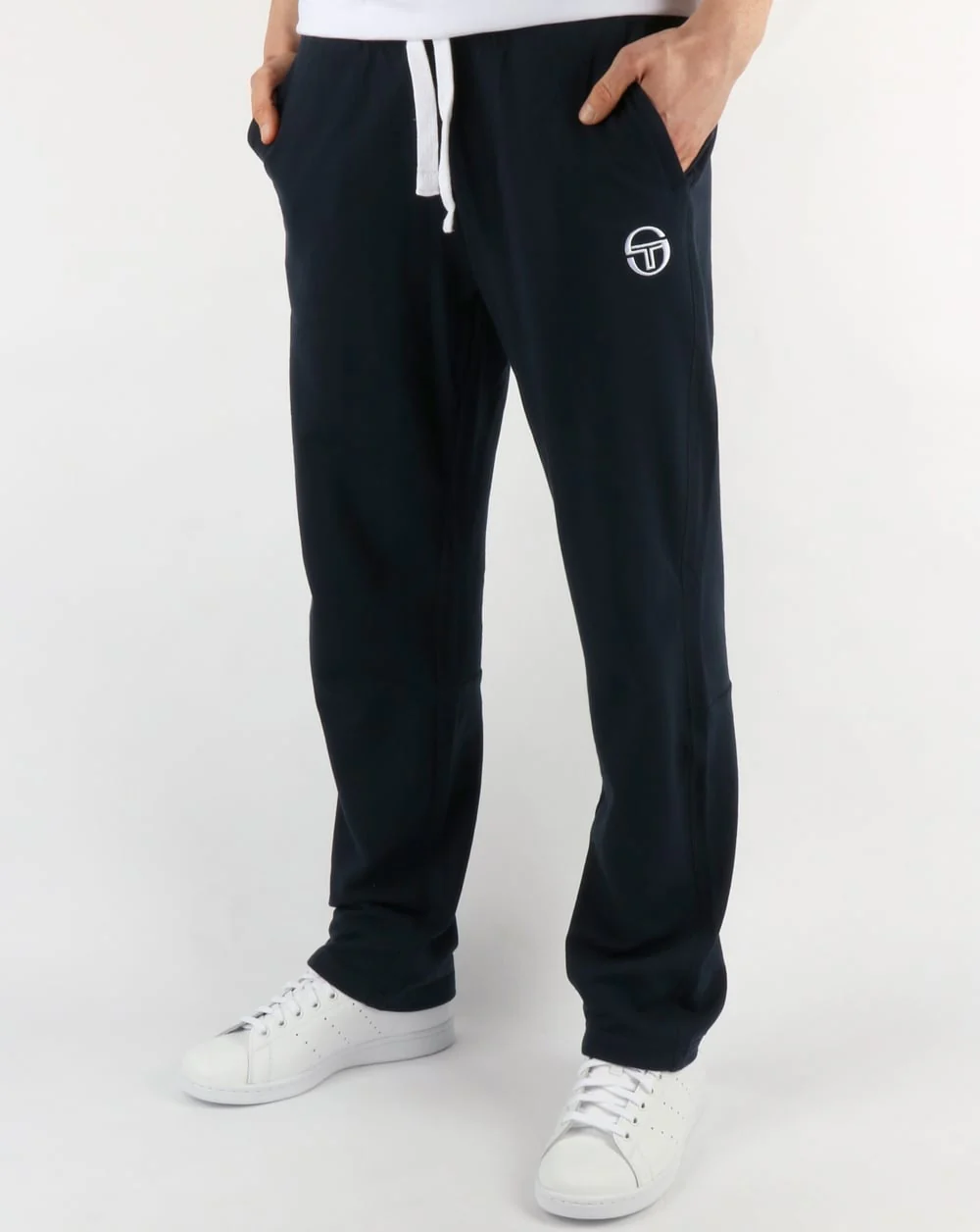 Sergio Tacchini Elbow Track Bottoms Navy