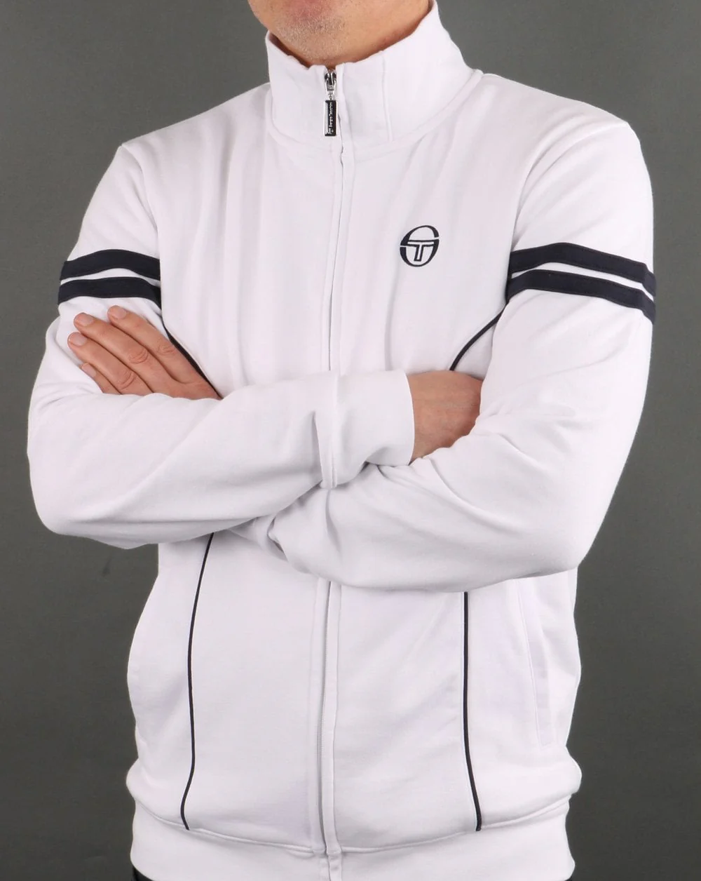 Sergio Tacchini Fjord Track Top White - Image 3