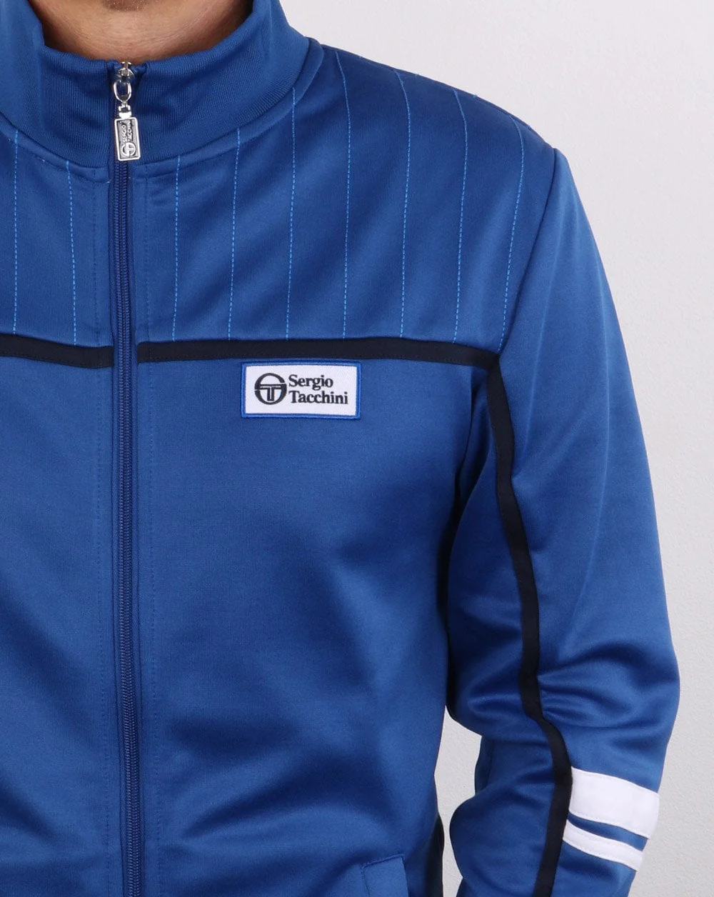 Sergio Tacchini Frankie Track Top Blue - Image 4