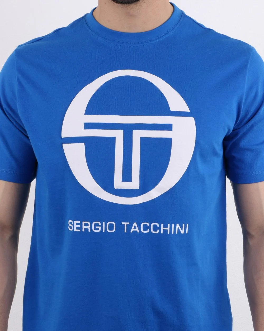 Sergio Tacchini Iberis T-shirt Royal/white - Image 3