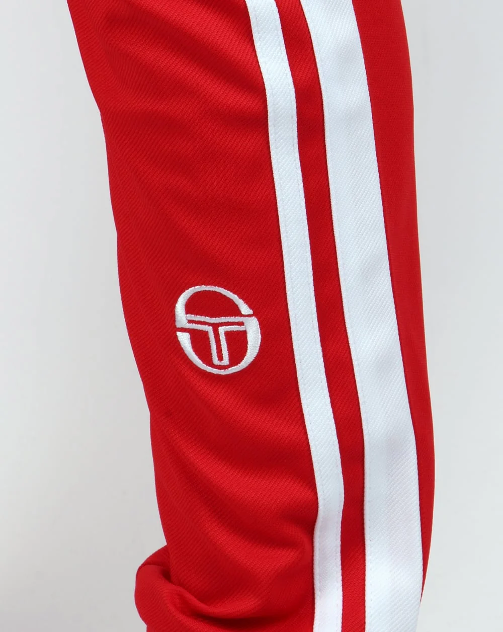 Sergio Tacchini Masters Track Bottoms Red/White - Image 2