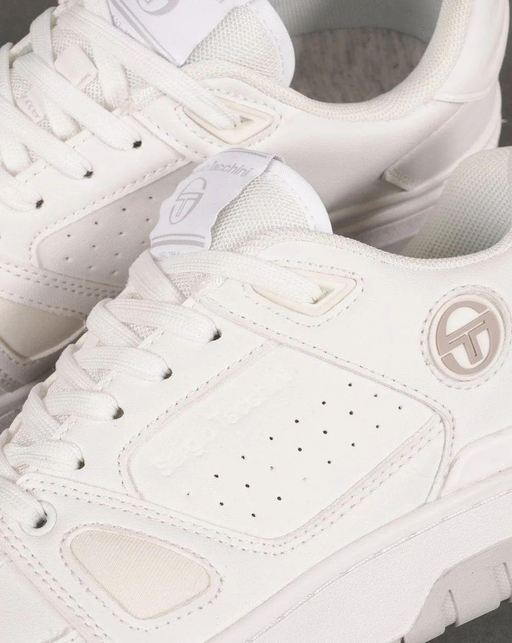 Sergio Tacchini Milano Trainers Pure White - Image 4