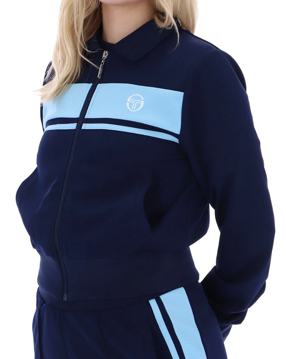 Sergio Tacchini Miss Masters Track Pants Navy/Blue - Image 4