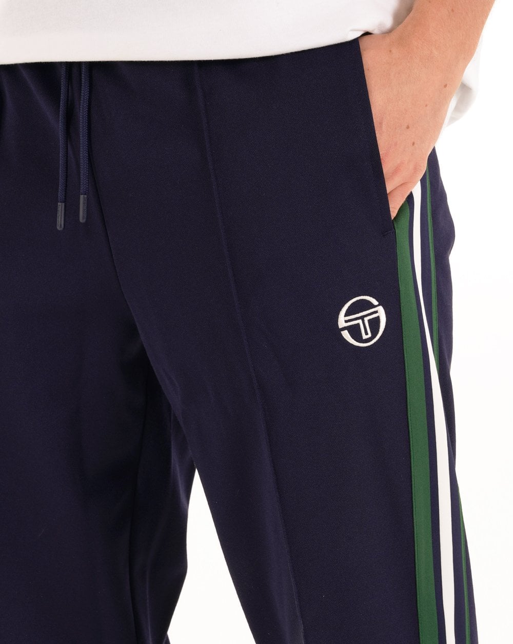 Sergio Tacchini Renshaw Track Pants Navy Blue - Image 2