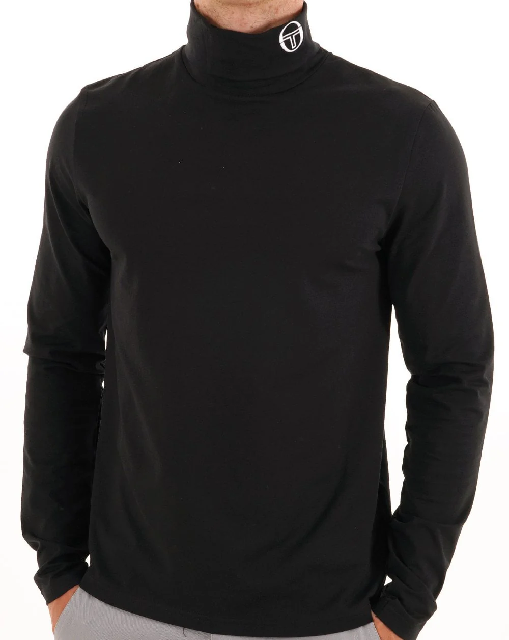 Sergio Tacchini Roll Neck Black - Image 2