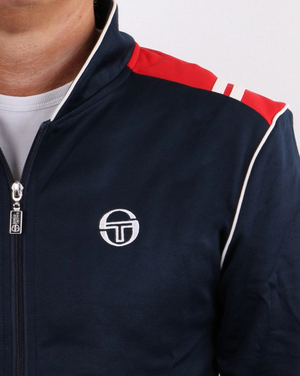 Sergio Tacchini Sammy Track Top Navy - Image 4