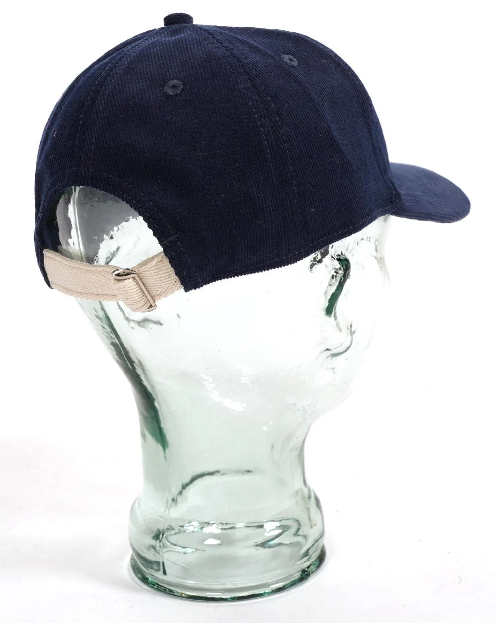 Sergio Tacchini Sarry Corduroy Cap Navy Blue - Image 3