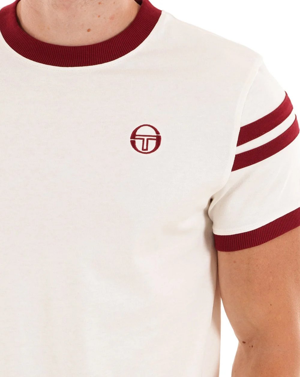 Sergio Tacchini Sella T Shirt Gardenia - Image 2
