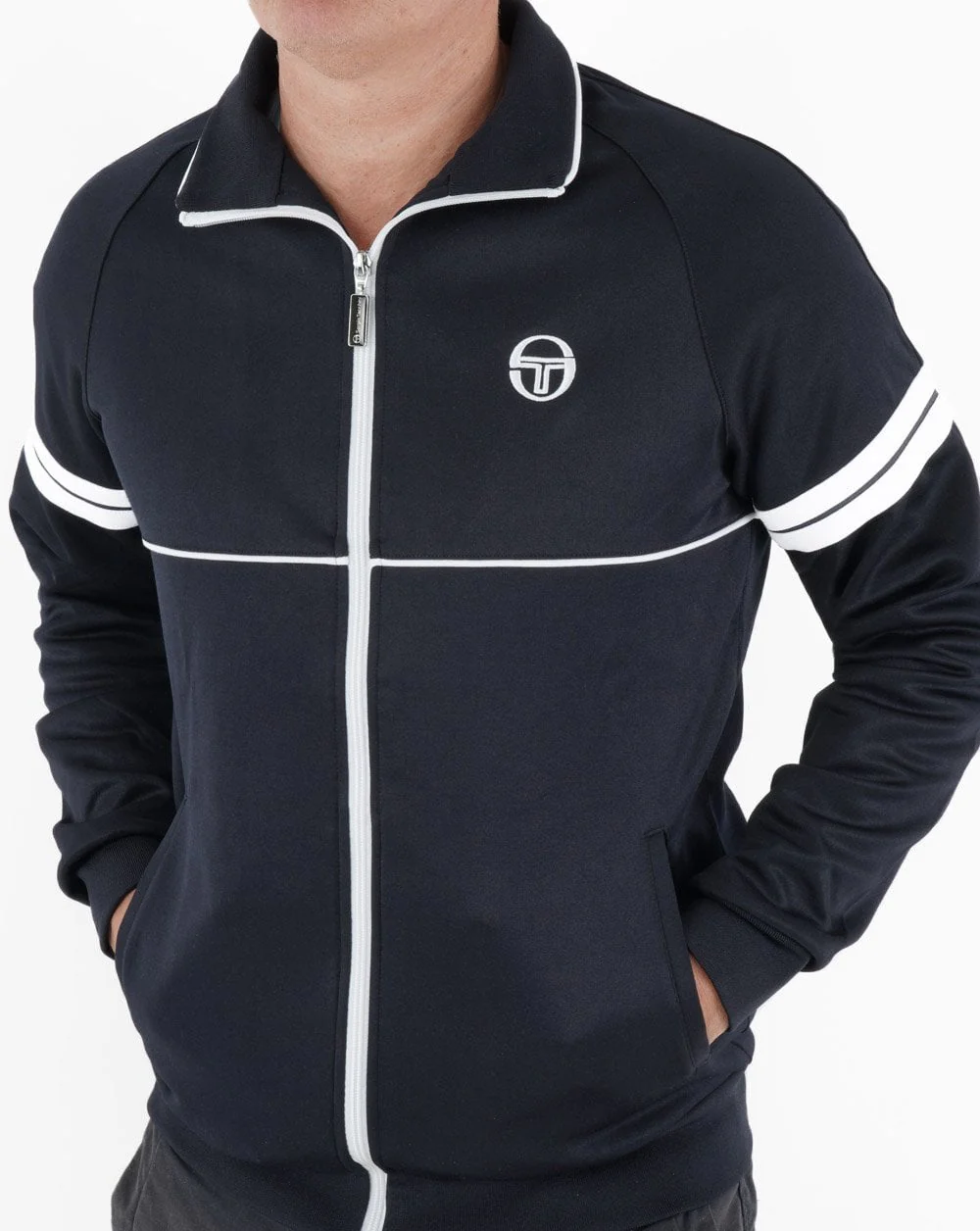 Sergio Tacchini Star Track Top Navy - Image 3