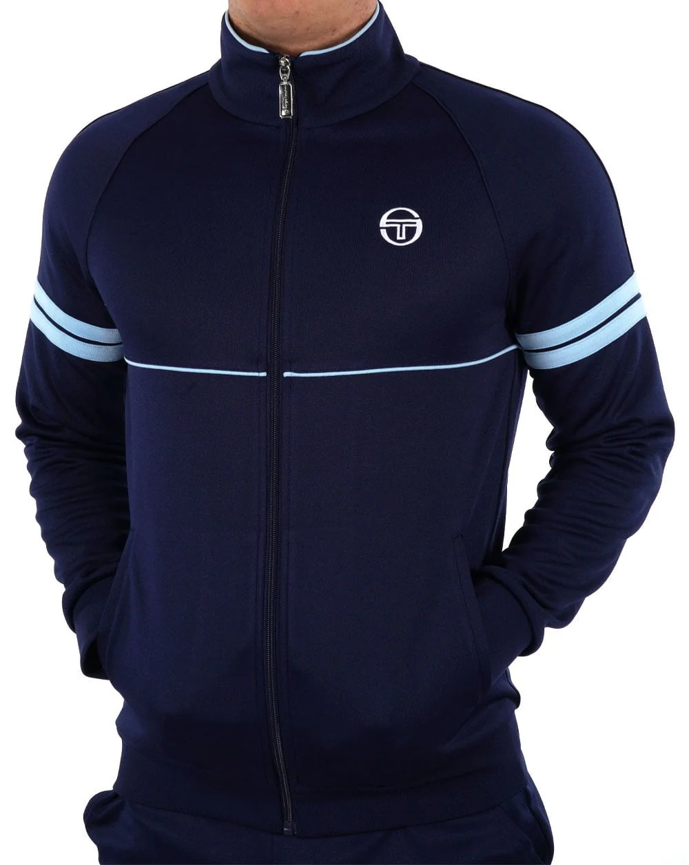Sergio Tacchini Star Track Top Navy Sky - Image 3