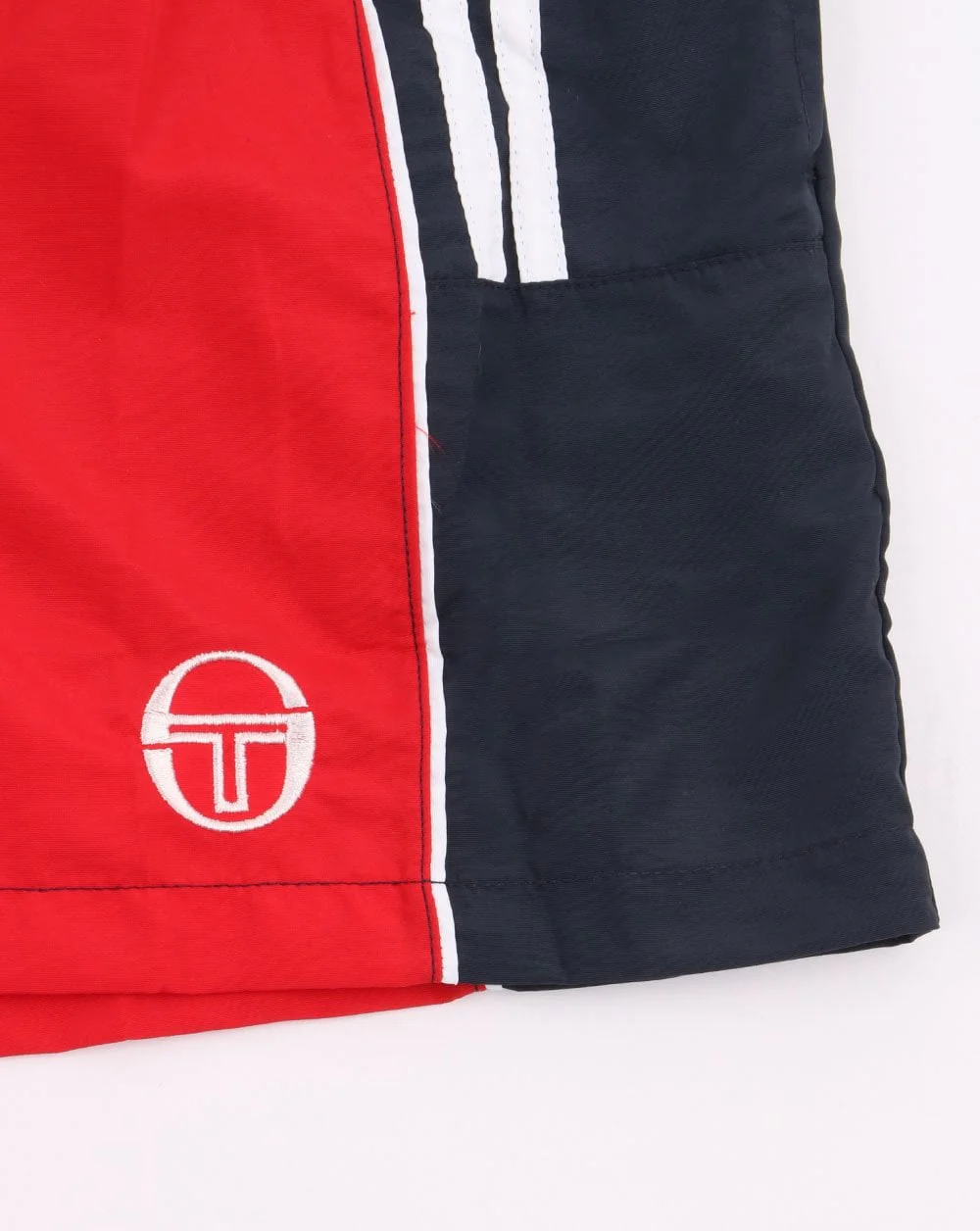 Sergio Tacchini Winner Swim Shorts Red/Navy - Image 2