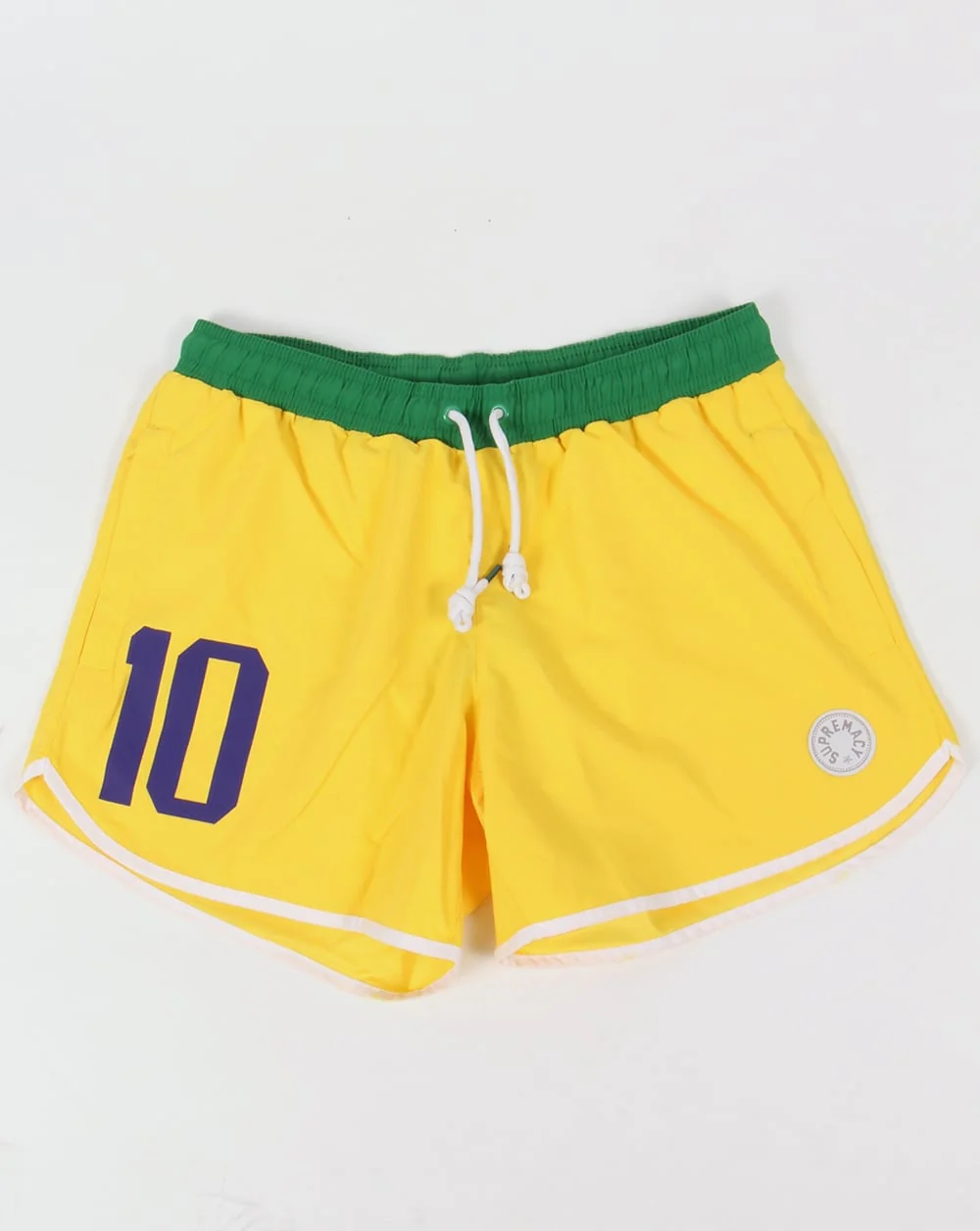 Supremacy Brasil Swim Shorts Yellow/green