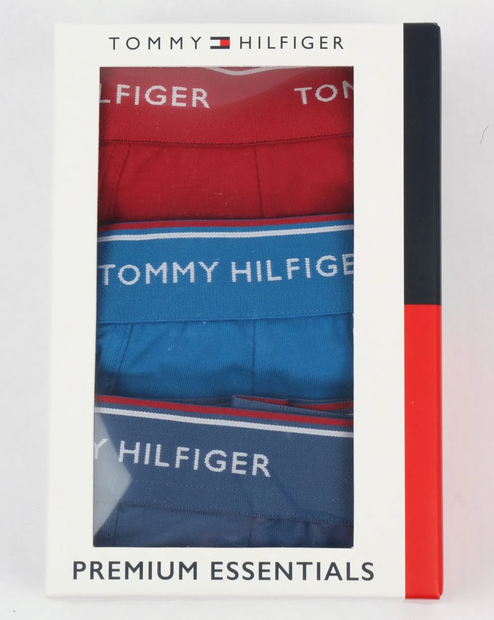 Tommy Hilfiger 3 Pack Boxer Shorts Navy/Blue/Red - Image 2
