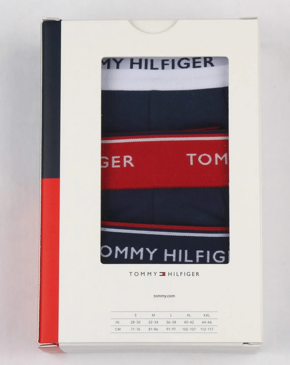 Tommy Hilfiger 3 Pack Boxer Shorts Navy/Multi Band - Image 2