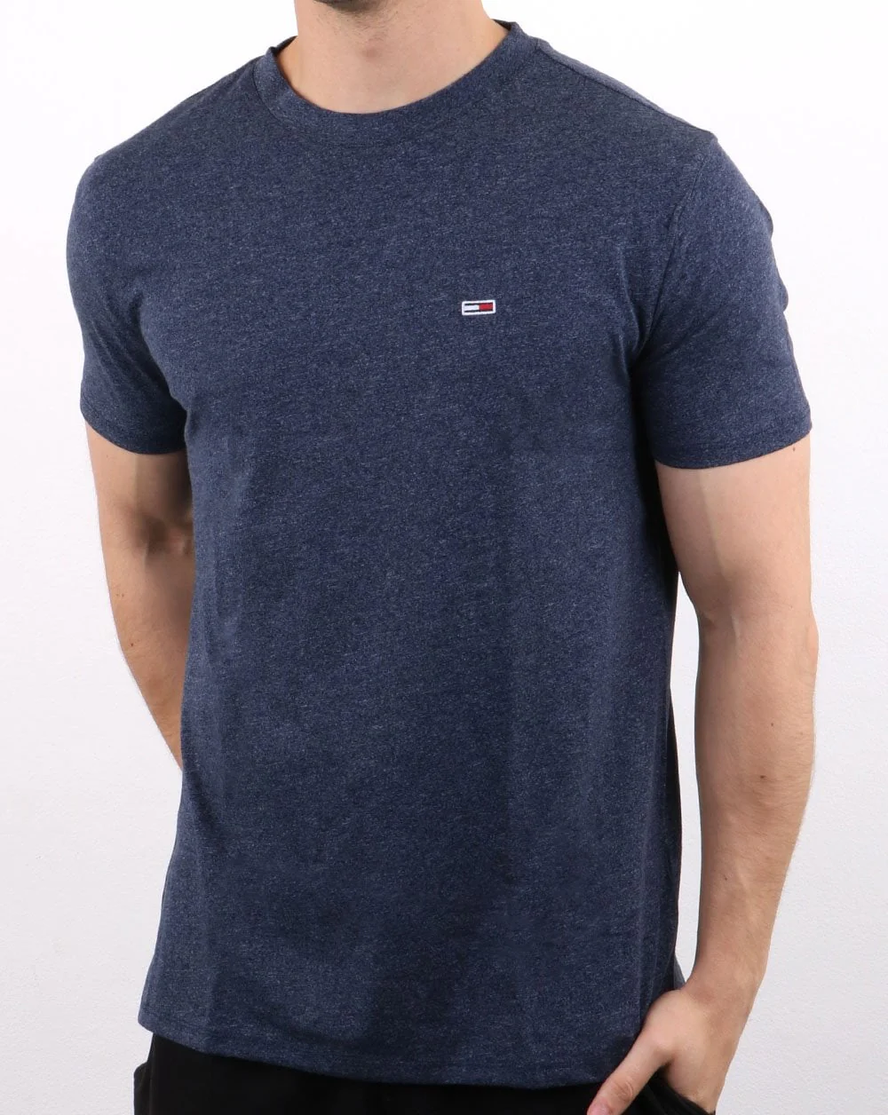 Tommy Hilfiger Blended Tee Blue - Image 2