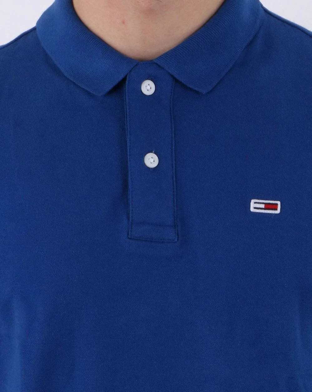 Tommy Hilfiger Classic Polo Shirt Blue - Image 4
