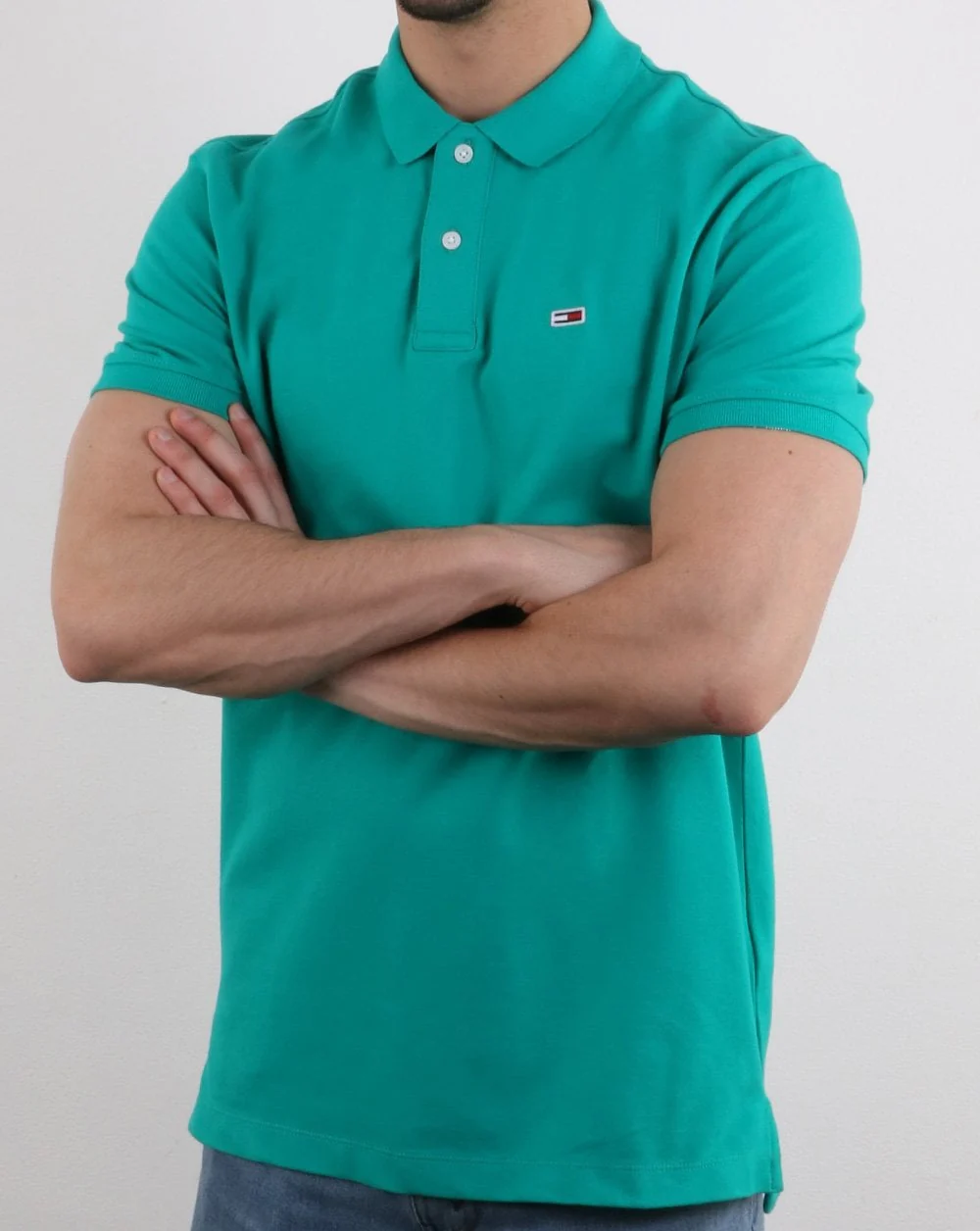 Tommy Hilfiger Classic Polo Shirt Dynasty Green - Image 2