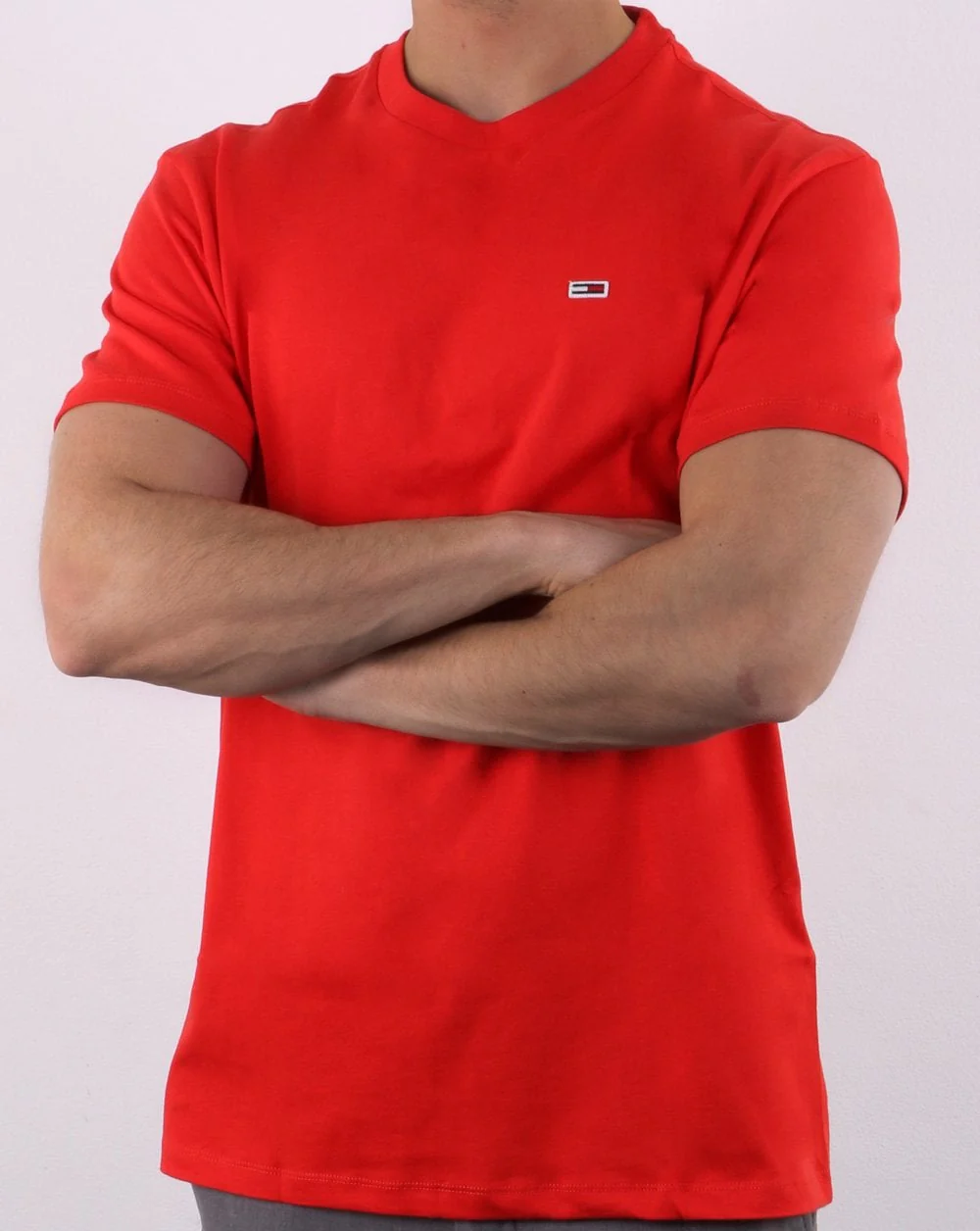 Tommy Hilfiger Classic T'Shirt Red - Image 3