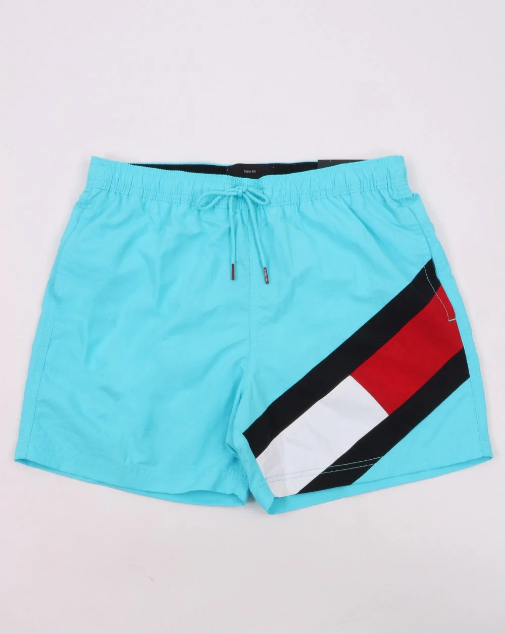 Tommy Hilfiger Drawstring Swim Shorts Fresh Aqua