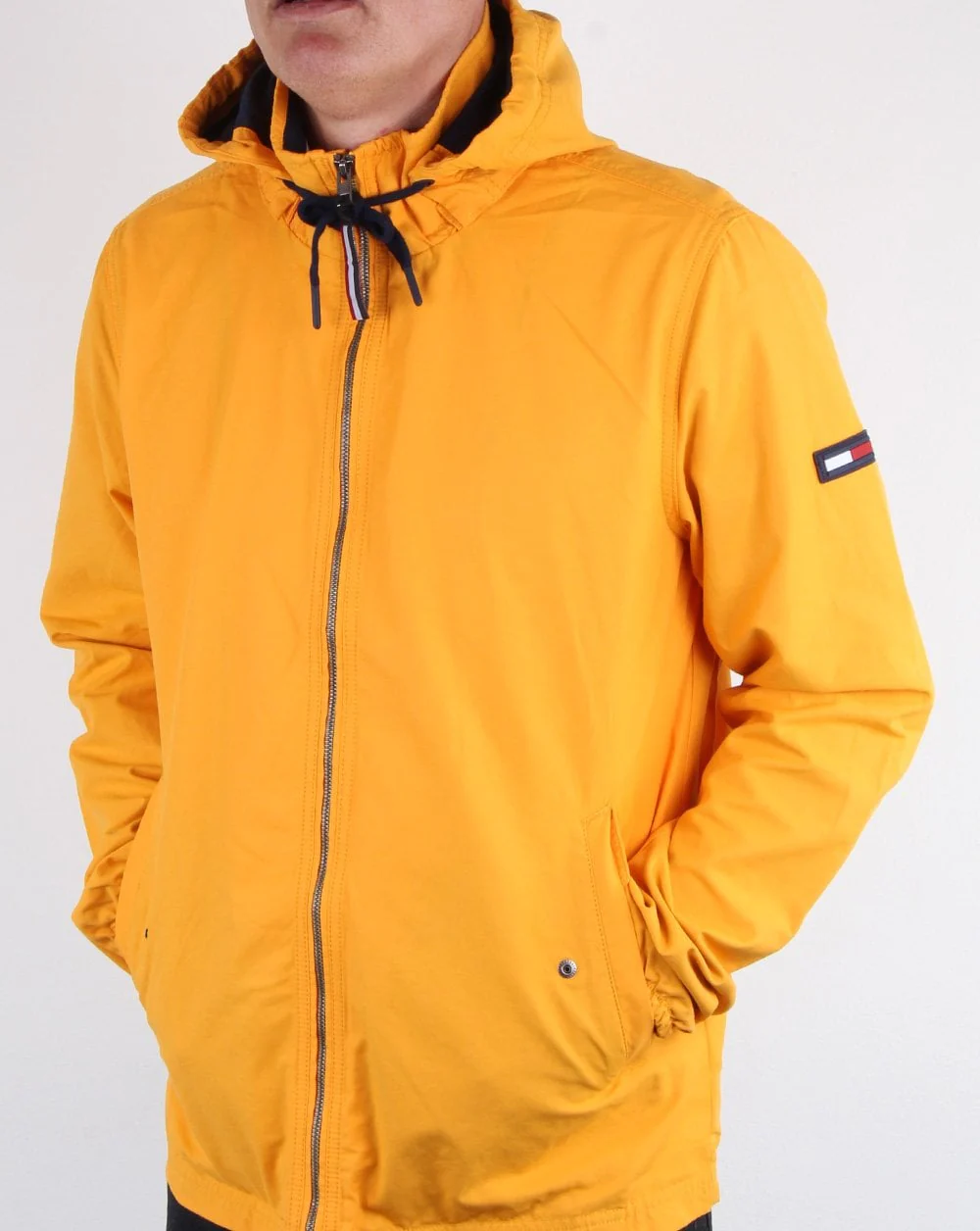 Tommy Hilfiger Hooded Jacket Radiant Yellow - Image 3