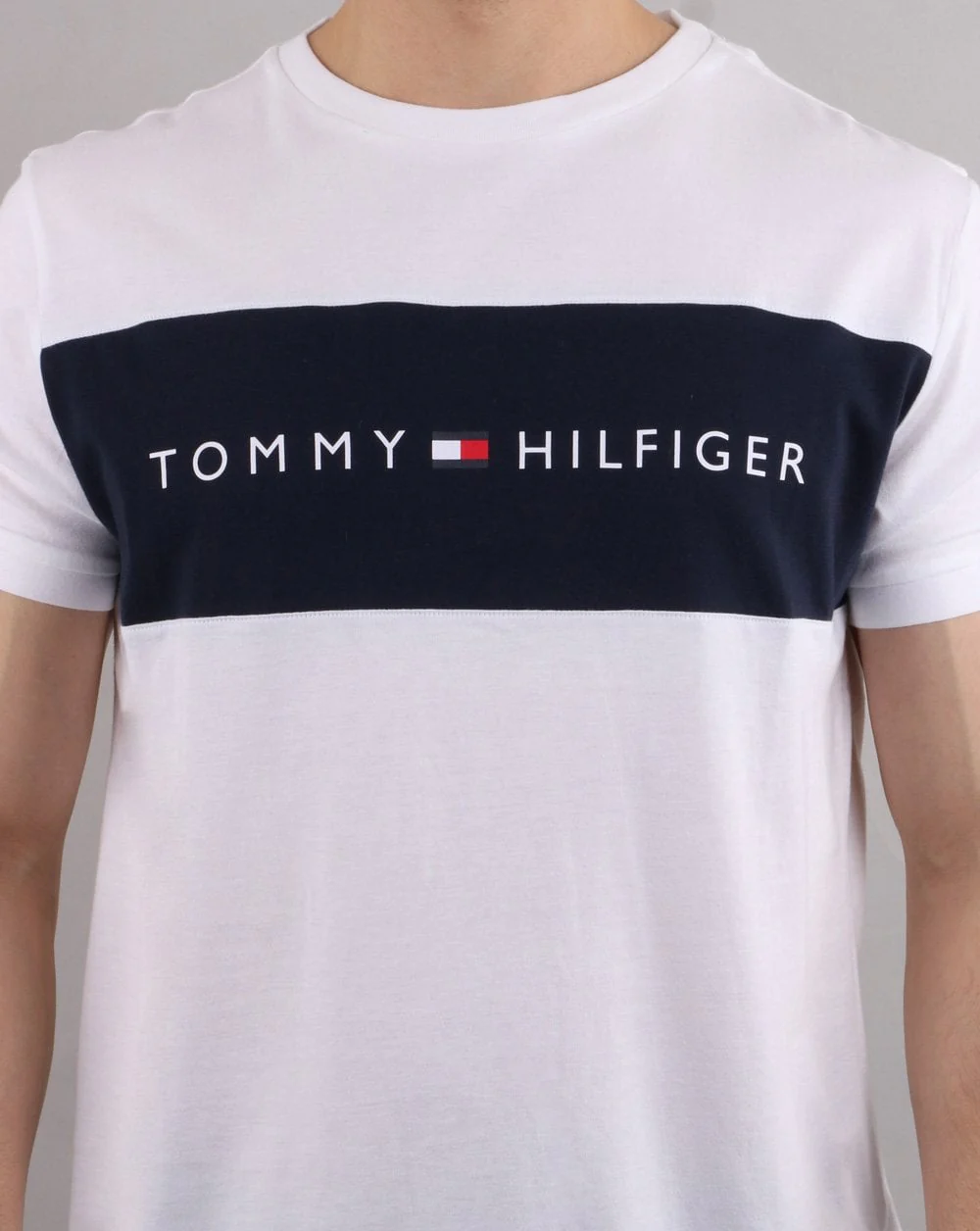 Tommy Hilfiger Logo Flag T-shirt White - Image 4