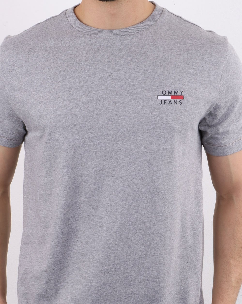 Tommy Hilfiger Logo T-shirt Grey - Image 4
