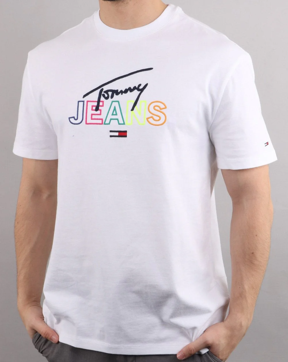 Tommy Hilfiger Script Tee Classic White