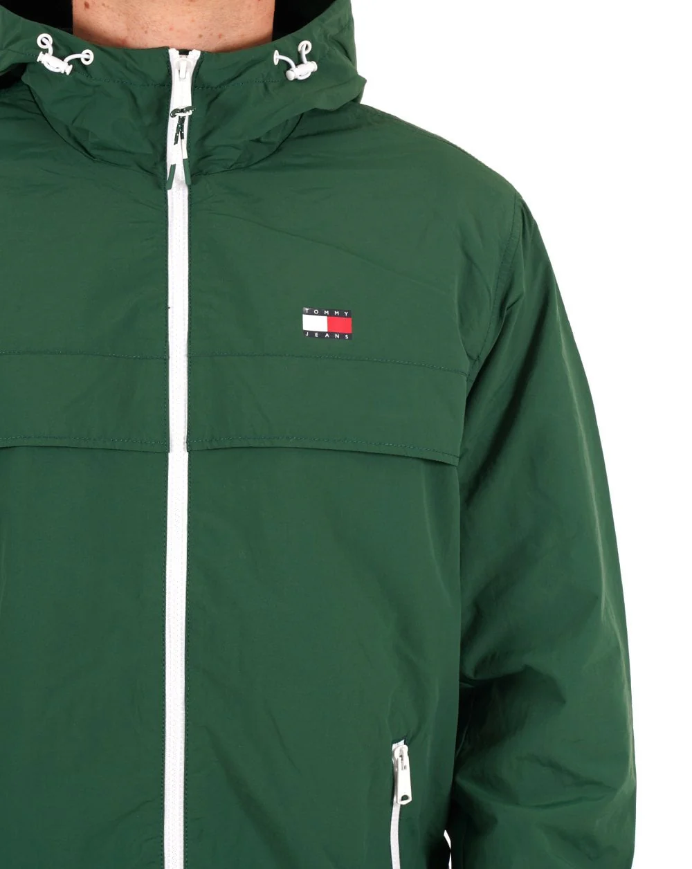 Tommy Jeans Chicago Windbreaker Green - Image 2