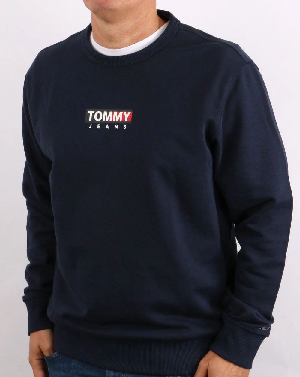 Tommy Jeans Graphic Sweatshirt Navy