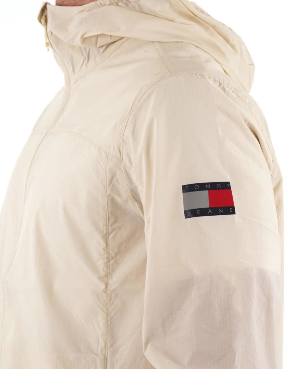 Tommy Jeans Outdoor Shell Jacket Sand Dune - Image 3