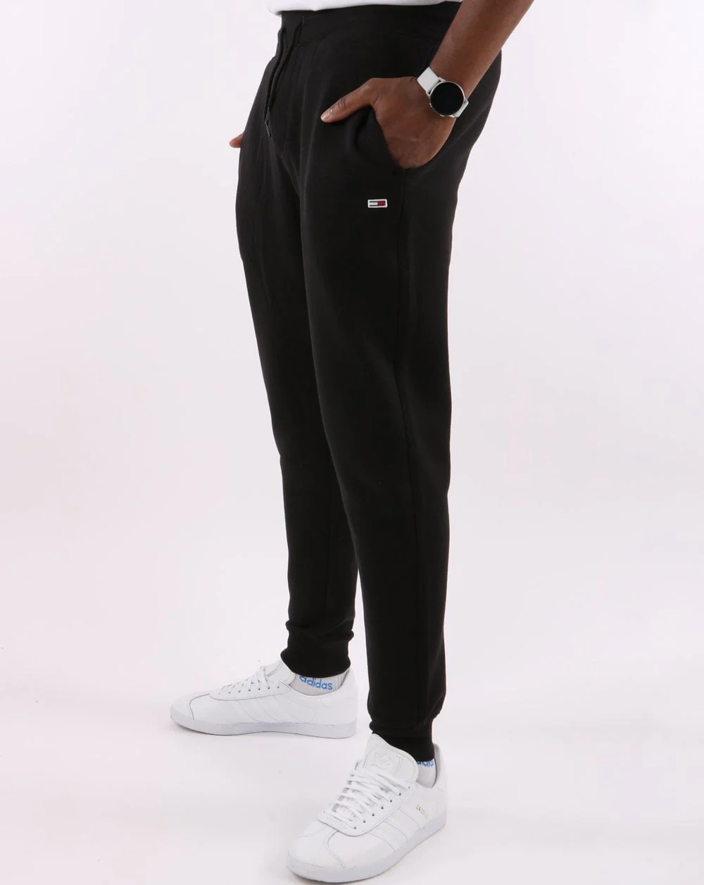 Tommy Jeans Slim Fit Sweatpant Black