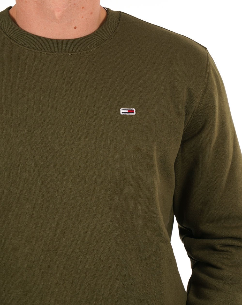Tommy Jeans Sweatshirt Dark Olive - Image 2