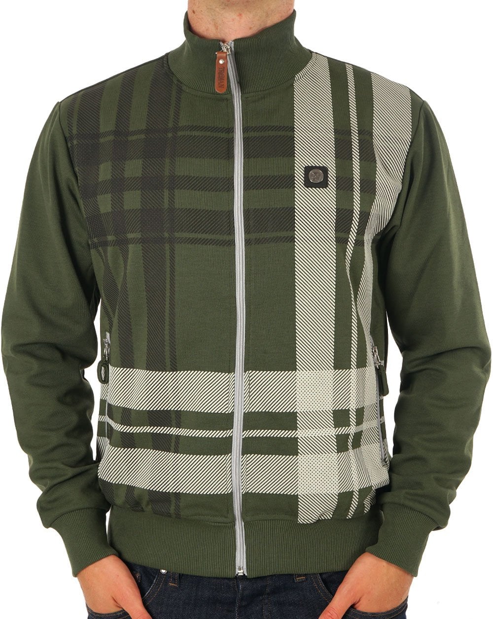 Trojan Check Track Top Army