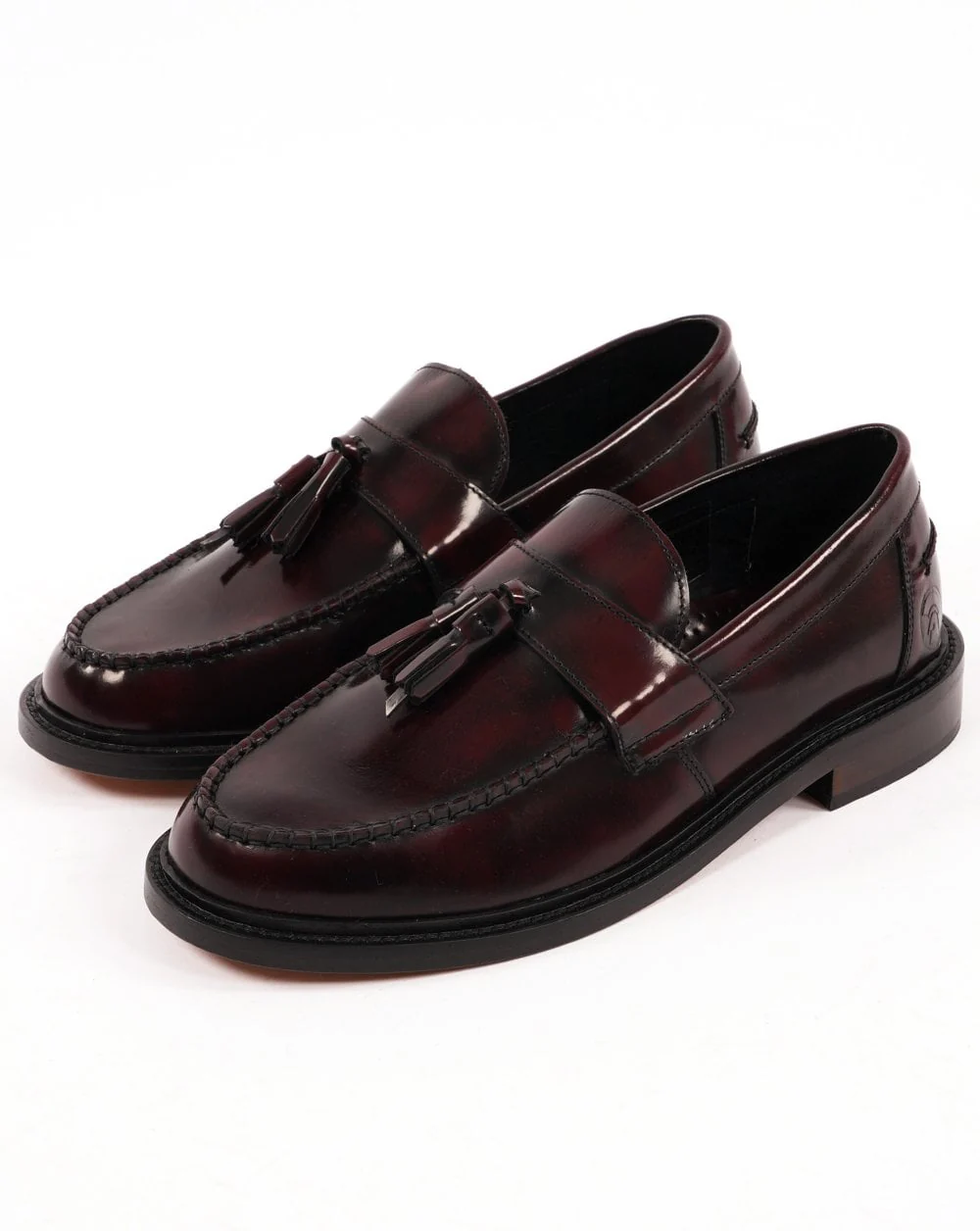 Trojan Duke Tassel Loafer Oxblood