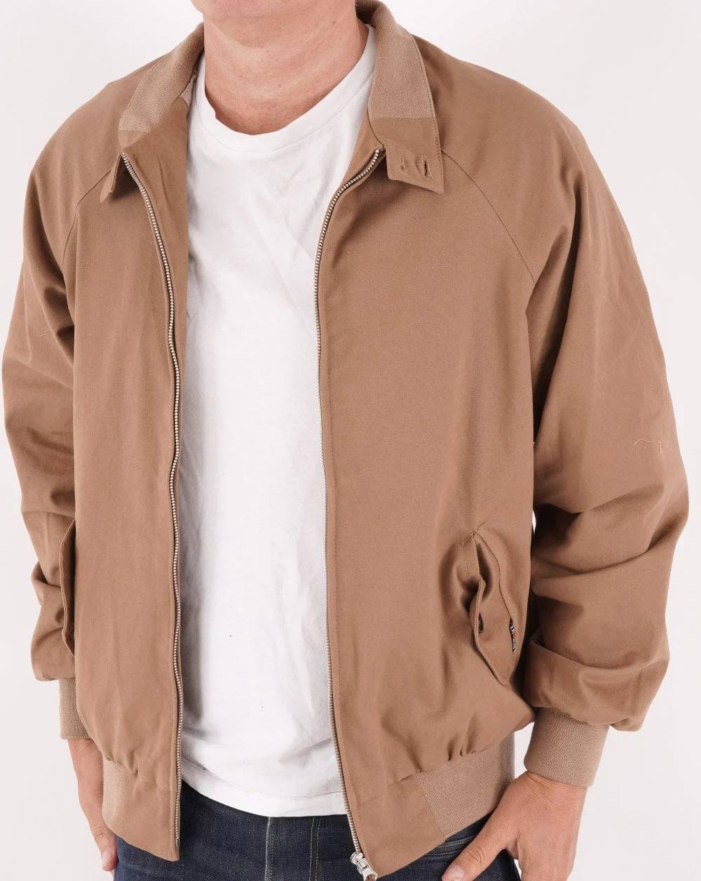 Trojan Harrington Jacket Camel - Image 3