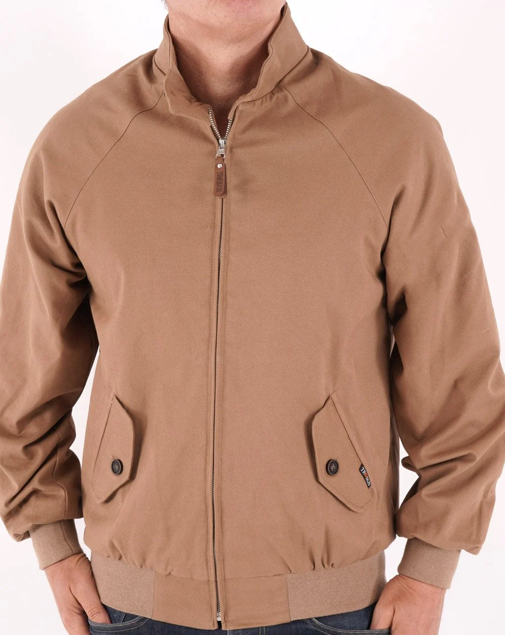 Trojan Harrington Jacket Camel - Image 4