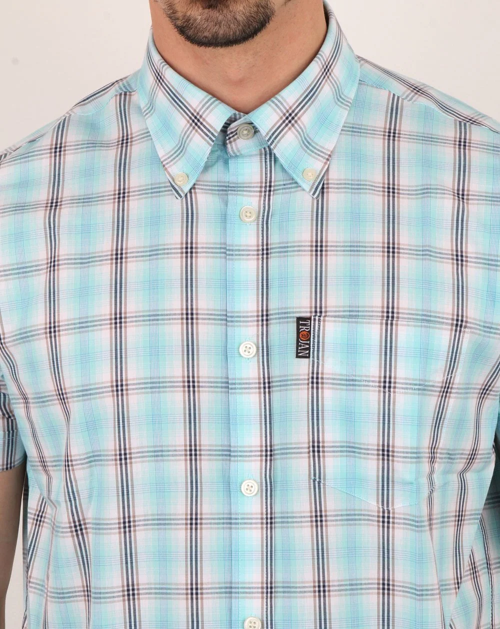 Trojan Shirt Mint Blue - Image 4