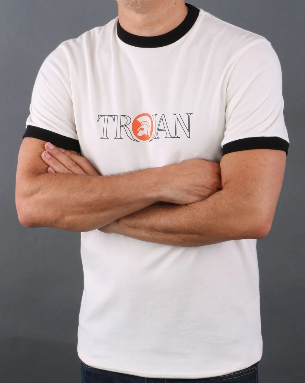 Trojan T-shirt Ecru - Image 4