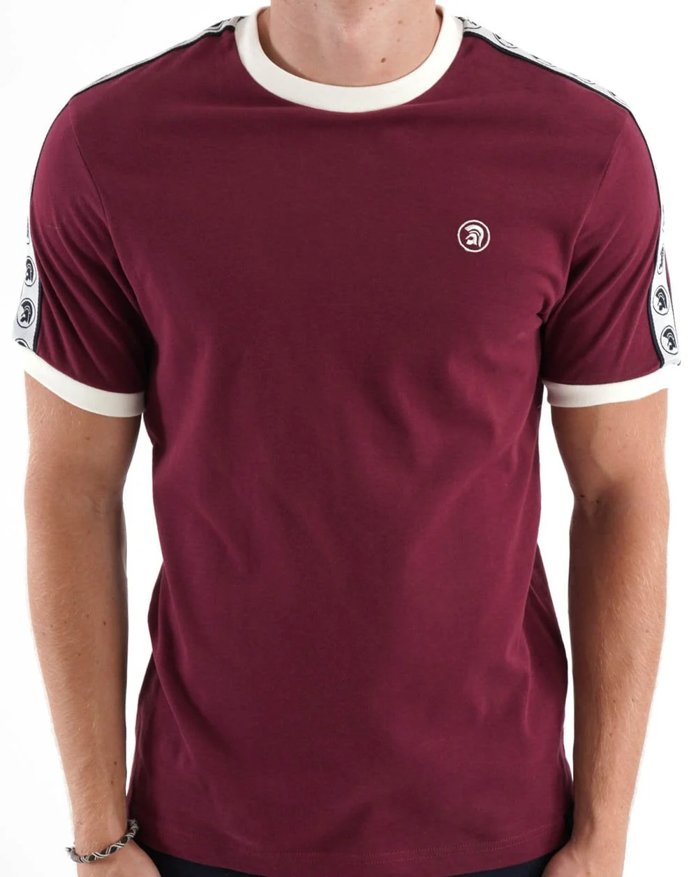 Trojan Taped Sleeve T-shirt Port - Image 3