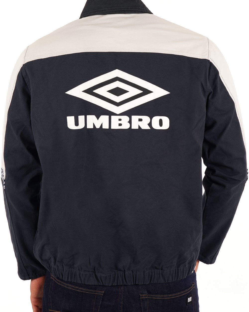 Umbro Drill Training Top Nimbus Cloud/Collegiate Blue - Image 2