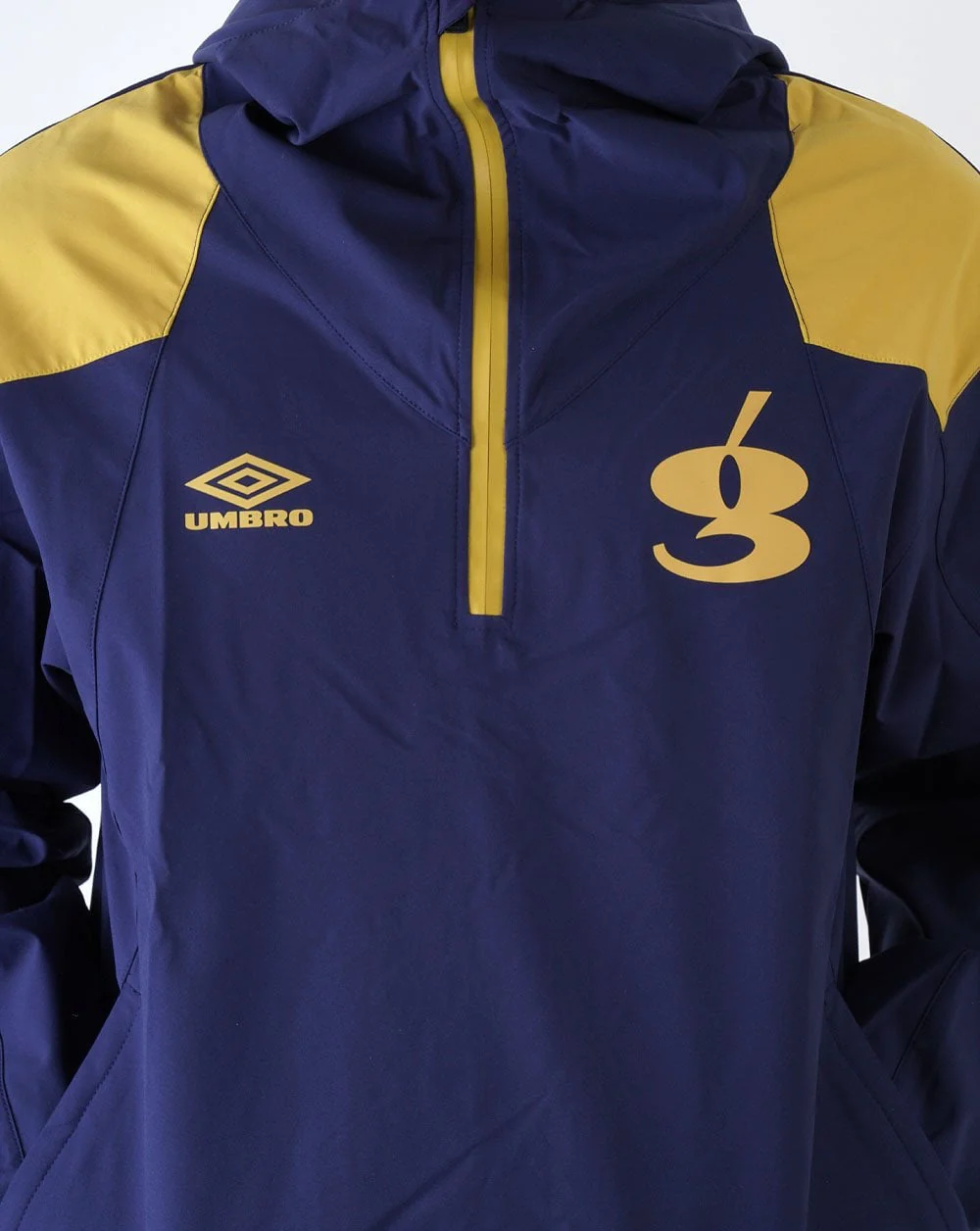 Umbro X Gio Goi Nautical Smock Navy Blue/Mustard - Image 2