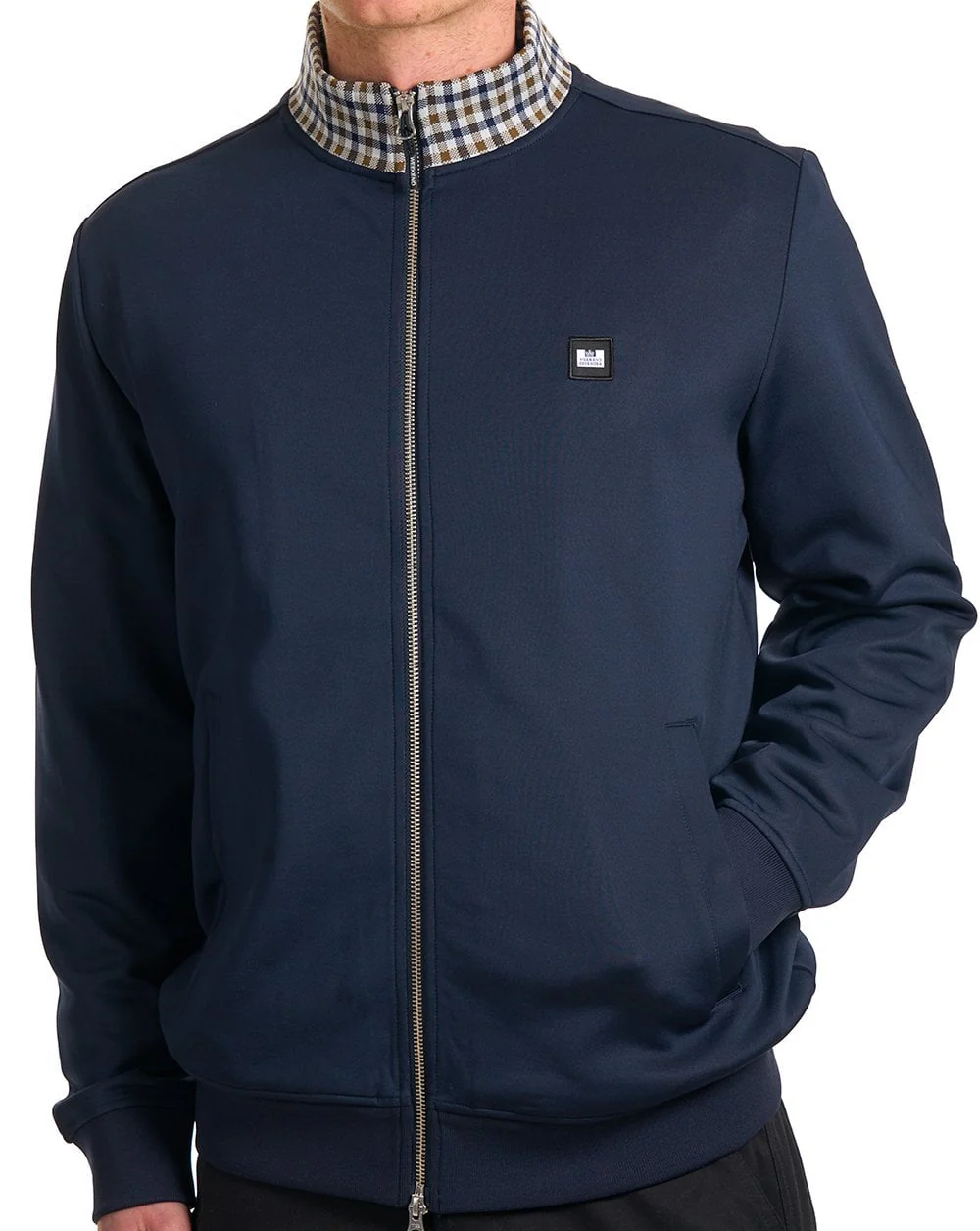 Weekend Offender Alameda Track Top Navy - Image 3