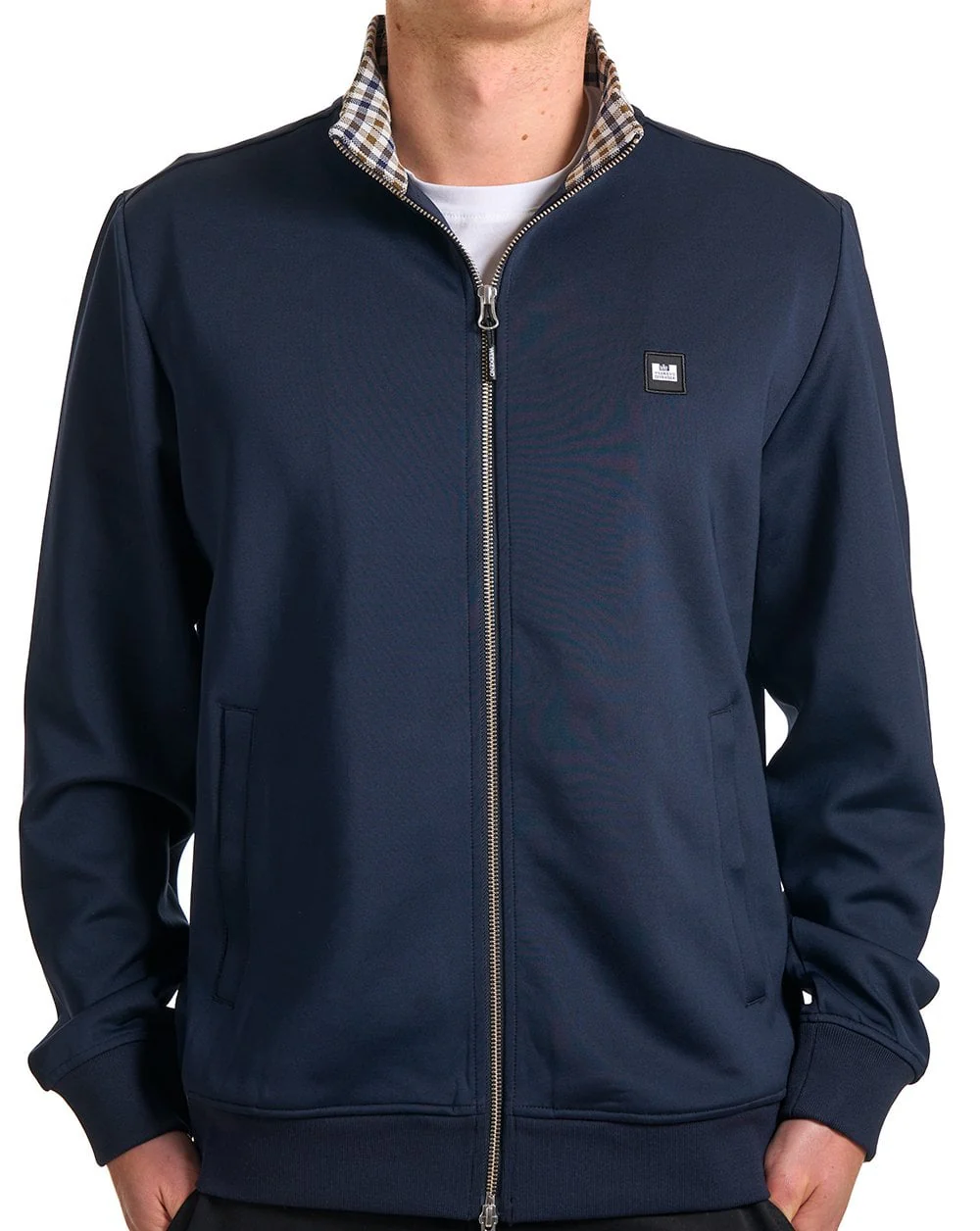 Weekend Offender Alameda Track Top Navy - Image 4