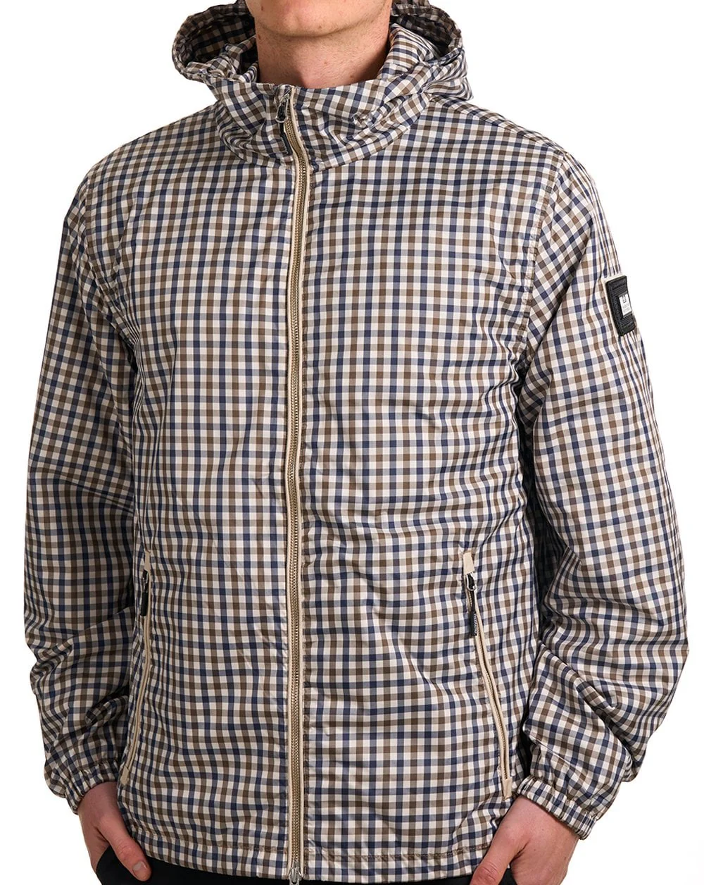 Weekend Offender Campania Check Windbreaker Mid House Check - Image 5