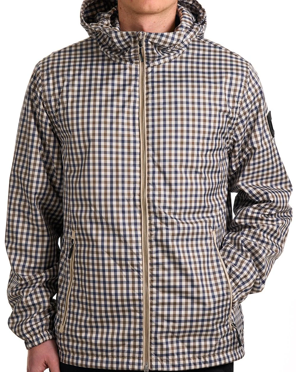 Weekend Offender Campania Check Windbreaker Mid House Check - Image 6